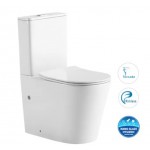 Radiant Tornado and Rimless Flush Technology Toilet Suite